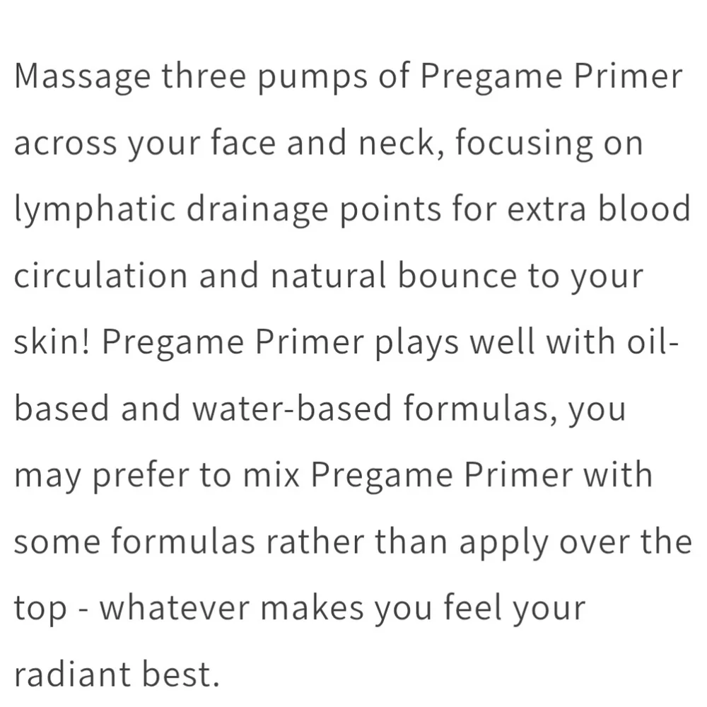Youthforia Pregame Primer - Cream Full Size Protect Your Skin